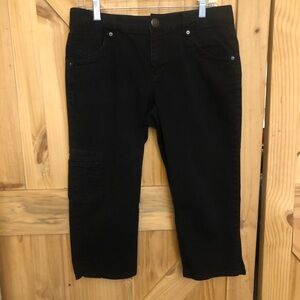 DKNY Women's Cropped Black Jeans size 12